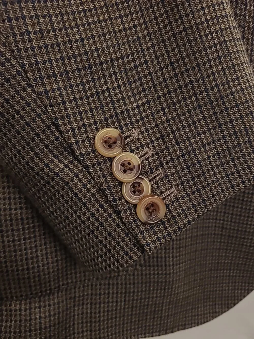 Cremieux Wool Blend 3 Button Sports Coat Blazer 44R